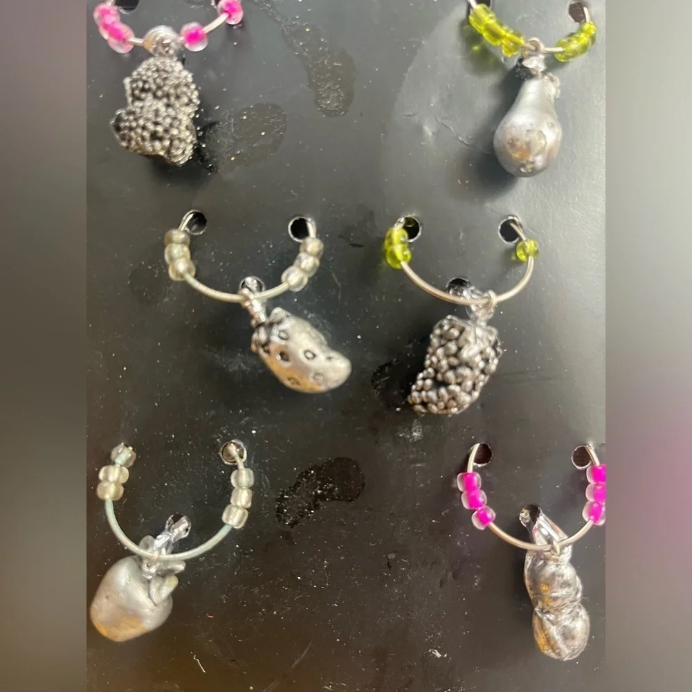 Brand new wine charms 19 charms